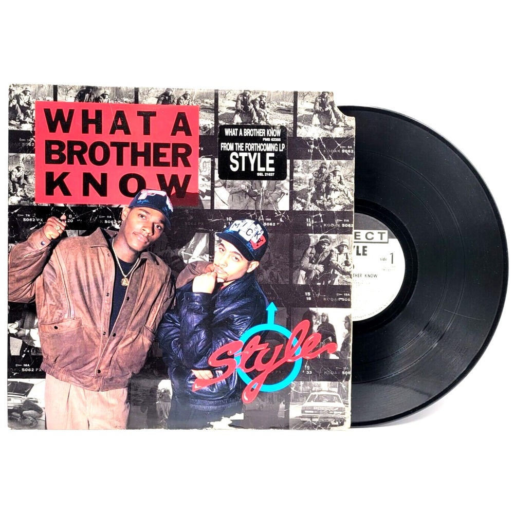 STYLE - WHAT A BROTHER KNOW - HIP HOP RAP SINGLE